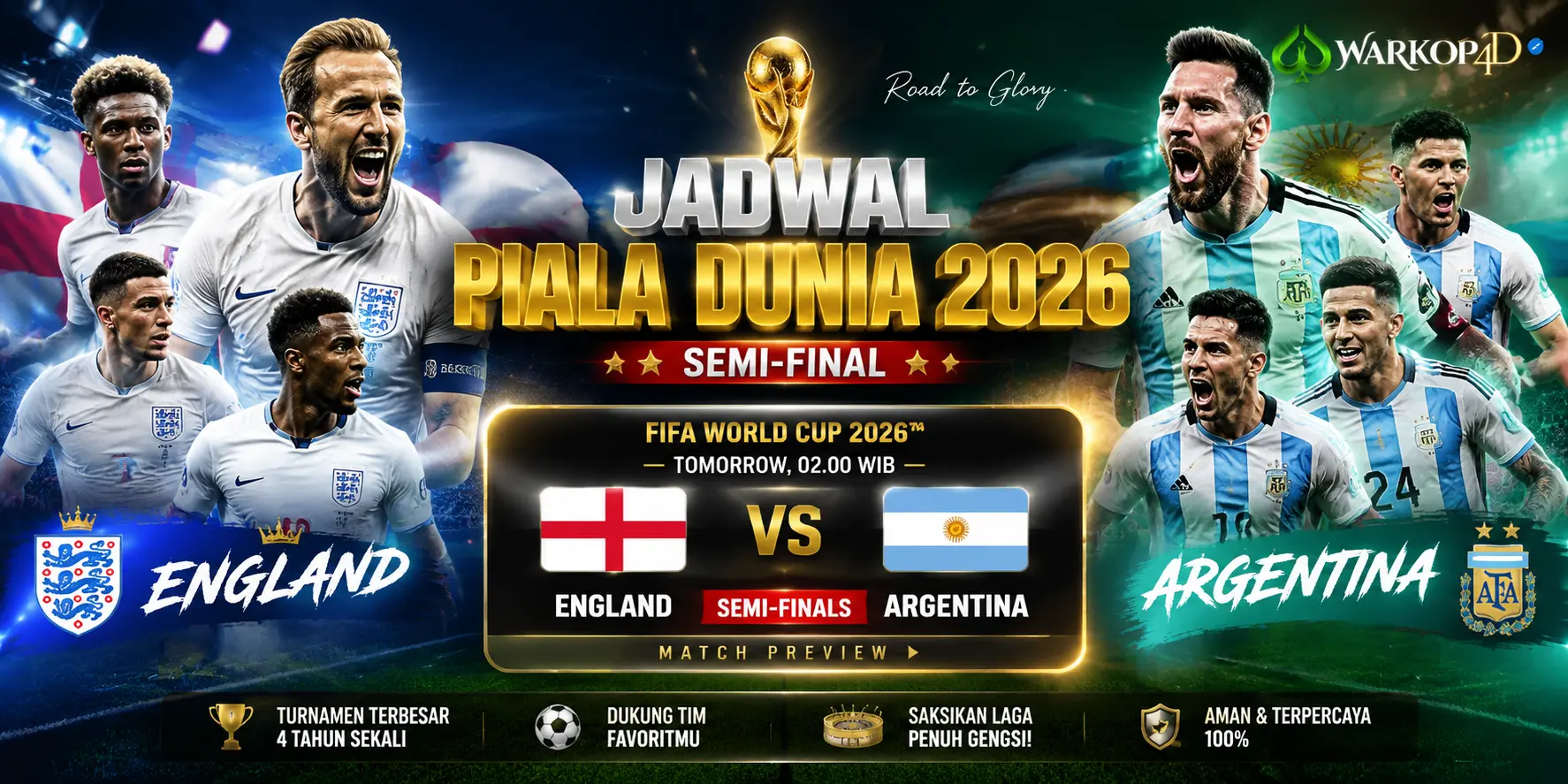 JADWAL PERTANDINGAN PIALA DUNIA 2026